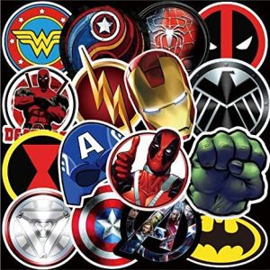 pegatinas adhesivas calcomanias stickers de superheroes
