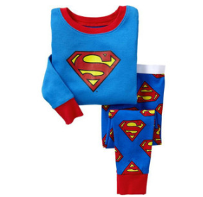 pijamas de superheroes para niños, pijamas siperheroes niños