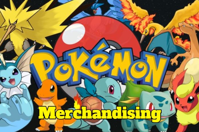 merchandising y regalos de pokemon, juguetes, ropa