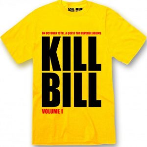 Camisetas Kill Bill amarilla