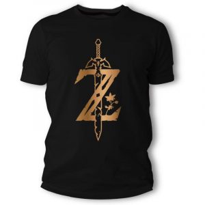 Camisetas Legend of Zelda negra