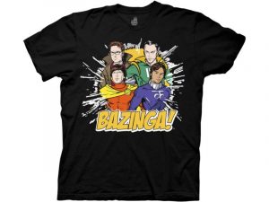 Camisetas The Big Bang Theory con todos los personajes