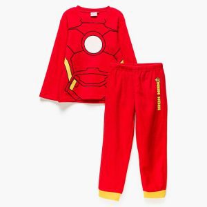 conjunto pijama de iron man