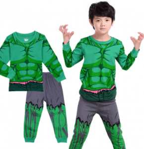 comprar pijamas mono hulk para niños