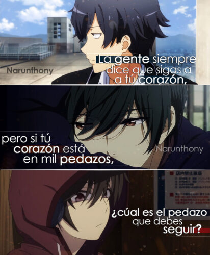 mejores animes con frases